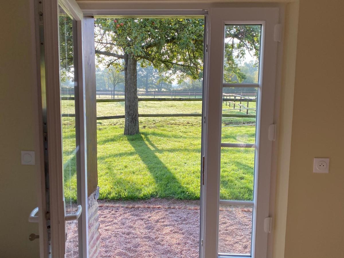 Апартаменты La Longere Du Haras Manerbe Экстерьер фото