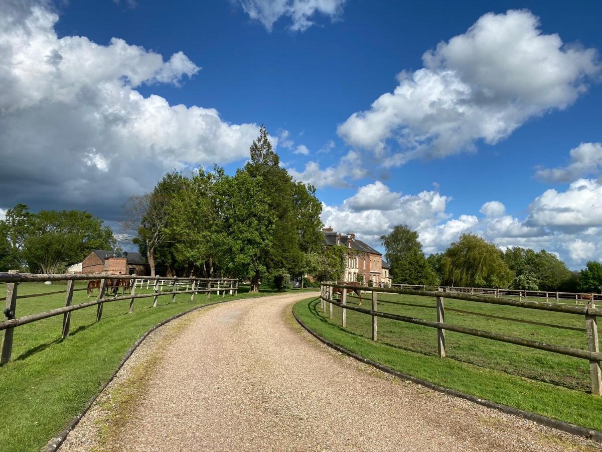 Апартаменты La Longere Du Haras Manerbe Экстерьер фото